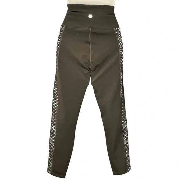 Nanette Lepore Leggings with Lastercut Lace Detail - Picture 3 of 4